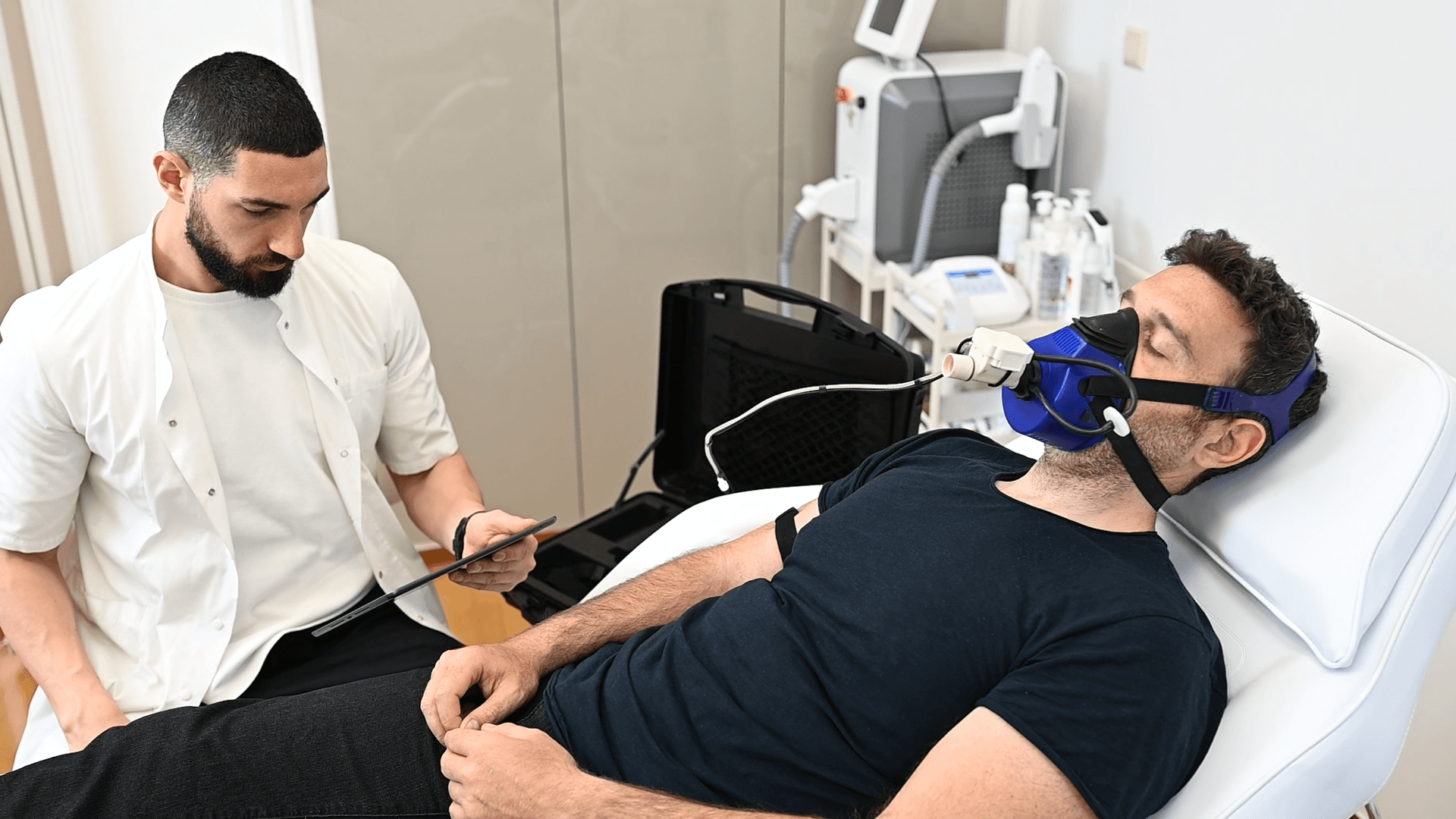 Testare RMR sau VO₂max